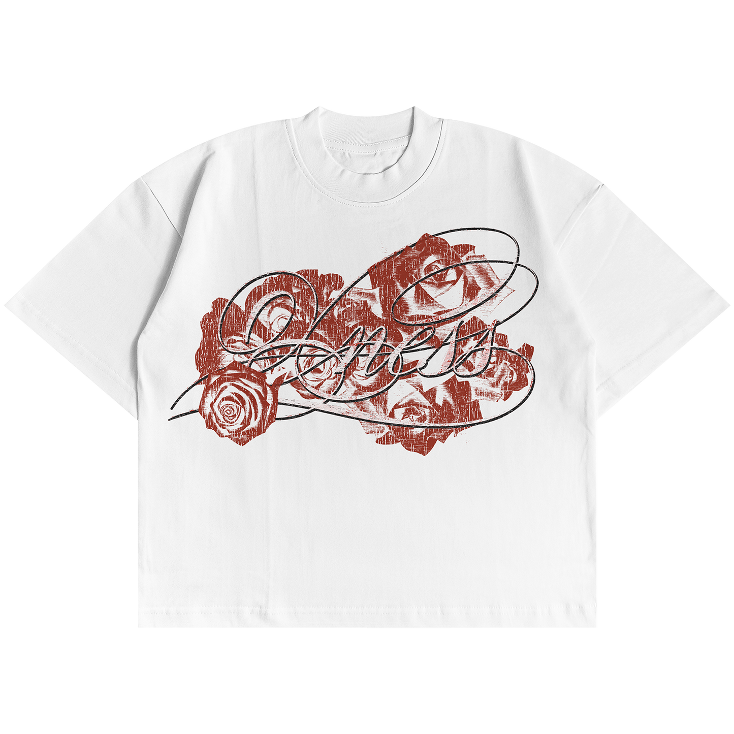 ROSE ETCHED White Tee