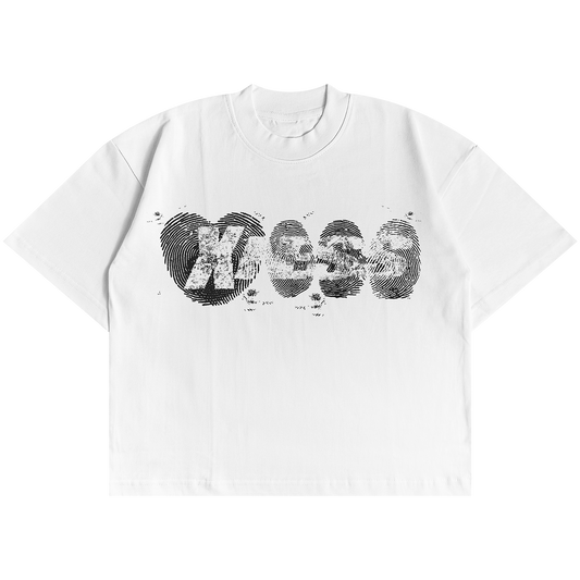 X's FINGERPRINT White Tee