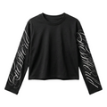 Signature Sleeve Embroidery Edition - black