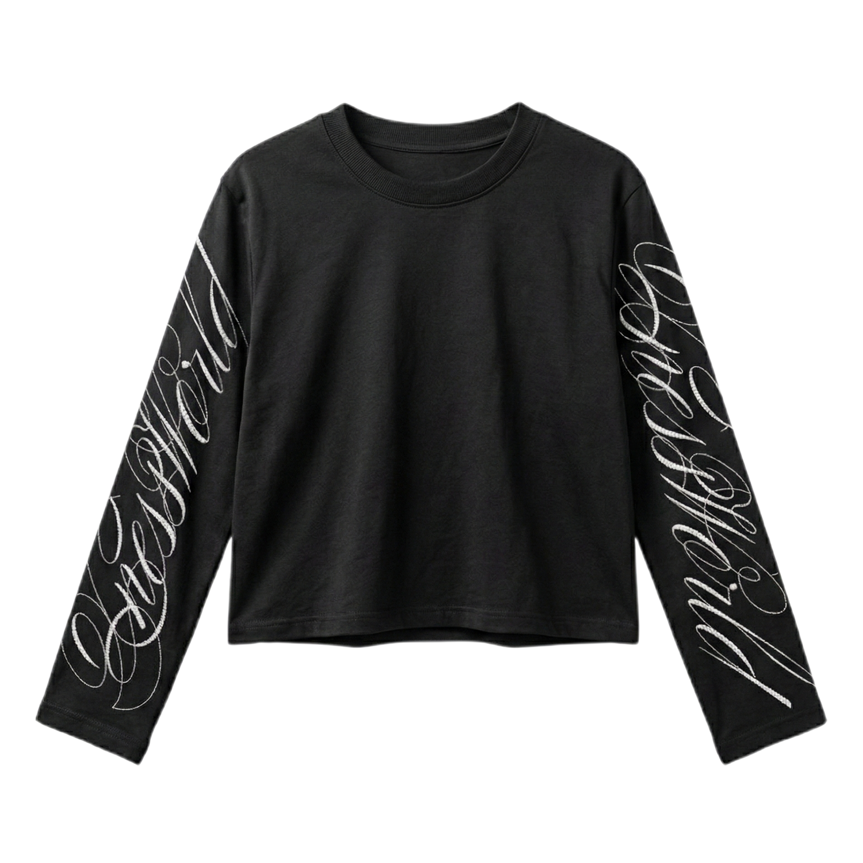 Signature Sleeve Embroidery Edition - black