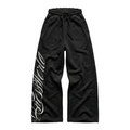 Signature embroidered Sweatpants - Black