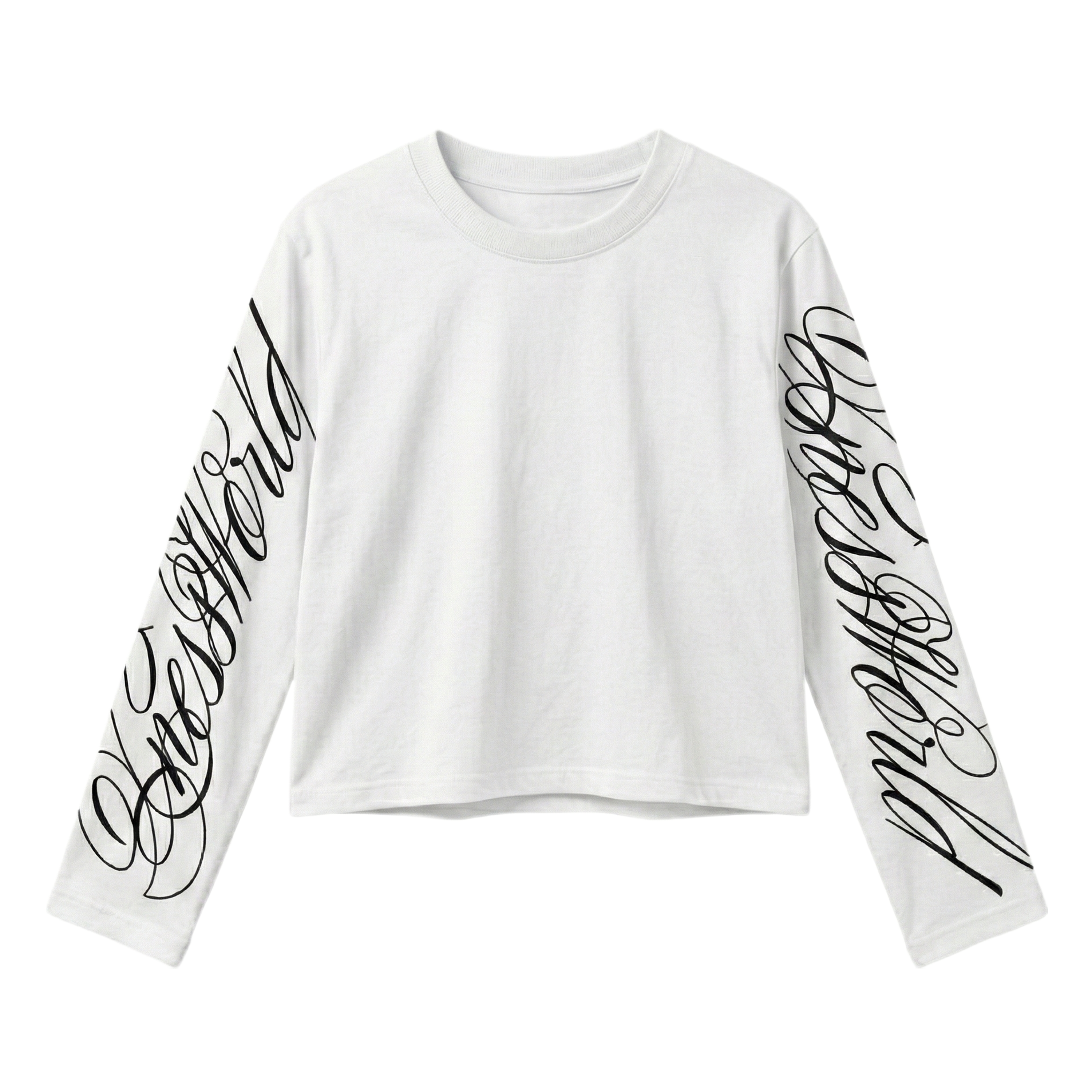 Signature Sleeve Embroidery Edition _ white