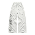 Signature embroidered Sweatpants - white